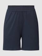 Schiesser Pyjama-Shorts mit elastischem Bund in Marine, Größe 34