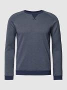 Schiesser Longsleeve mit Strukturmuster Modell 'Mix+Relax' in Marine, ...