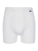 Schiesser Trunks aus reiner Baumwolle in Weiss, Größe 5