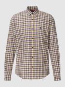 Lerros Freizeithemd mit Karomuster Modell 'Check' in Offwhite, Größe M