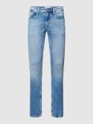 s.Oliver BLACK LABEL Tapered Fit Jeans mit Stretch-Anteil in Hellblau,...