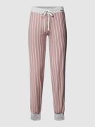 Skiny Pyjamahose mit elastischem Bund Modell 'Every Night' in Rose, Gr...