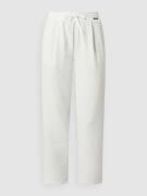 Skiny Pyjama-Hose mit Eingrifftaschen in Hellgrau Melange, Größe 36