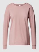 Skiny Longsleeve mit Label-Patch Modell 'Every Night' in Rose, Größe 4...