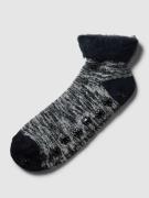 camano Socken mit Allover-Muster Modell 'WARM-UP' in Black, Größe 39/4...