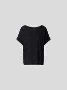 Juvia T-Shirt mit U-Boot-Ausschnitt in Black, Größe S