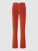 Brax Slim Fit Jeans in Samt-Optik Modell 'Mary' in Dunkelorange, Größe...