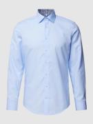 SEIDENSTICKER Slim Fit Business-Hemd mit Kentkragen in Bleu, Größe 41
