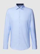 SEIDENSTICKER Regular Fit Business-Hemd mit Knopfleiste in Bleu, Größe...