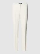 Cambio Verkürzte Hose mit Bügelfalten Modell 'ROS' in Beige, Größe 40