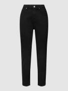 Marc O'Polo Denim Jeans mit Label-Patch in Black, Größe 27/32