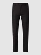 MOS MOSH Anzughose mit Knopfverschluss in Black, Größe 46
