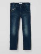 Name It Slim Fit Jeans aus Viskosemischung Modell 'Theo' in Jeansblau,...