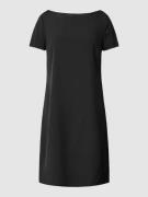 comma Minikleid mit Reißverschluss in Black, Größe 40