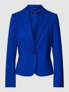 comma Blazer mit Reverskragen in Royal, Größe 46