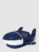 Paul & Shark Hausschuhe mit Label-Stitching in Marineblau, Größe 1