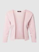 Vera Mont Cropped Jacke aus Viskose-Mix in Rose, Größe XL