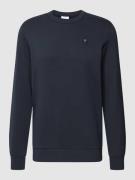 Knowledge Cotton Apparel Sweatshirt mit Label-Detail in Marine, Größe ...