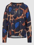 Betty Barclay Sweatshirt mit Allover-Muster in Royal, Größe 36