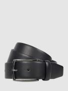 BOSS Gürtel mit Label-Details Modell 'CELIE' in Black, Größe 85