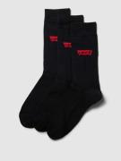 Levi's® Socken mit Label-Details im 3er-Pack in Black, Größe 39/42