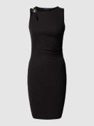 Guess Cocktailkleid mit Zierknopf Modell 'FEBE' in Black, Größe M