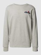 Ellesse Sweatshirt mit Label-Stitching Modell 'FIERRO' in Hellgrau, Gr...