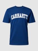Carhartt Work In Progress T-Shirt mit Label-Print in Royal, Größe S