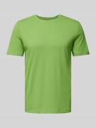 s.Oliver RED LABEL T-Shirt mit Label-Print in Grass, Größe L