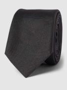BOSS Seidenkrawatte mit Label-Patch (6,0 cm) in Black, Größe One Size