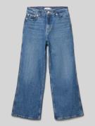 Tommy Hilfiger Teens Loose Fit Jeans mit Logo-Stitching in Blau, Größe...