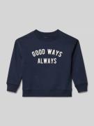 Mango Sweatshirt mit Rundhalsausschnitt Modell 'always' in Marine, Grö...