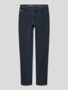 Garcia Slim Fit Jeans mit Label-Patch in Marine, Größe 170