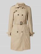 Soyaconcept Trenchcoat mit Taillengürtel Modell 'Lora' in Beige, Größe...