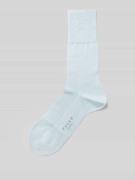 Falke Socken mit Label-Schriftzug Modell 'Tiago' in Hellblau, Größe 41...