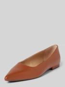 Lauren Ralph Lauren Ballerinas mit Blockabsatz Modell 'LONDYN' in Cogn...