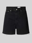 Calvin Klein Jeans Mom Fit Jeansshorts mit Label-Detail Modell 'MOM' i...
