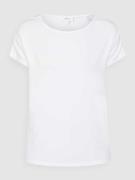 s.Oliver RED LABEL T-Shirt mit Stretch-Anteil in Weiss, Größe L