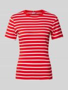 Tommy Hilfiger T-Shirt mit Streifenmuster Modell 'CODY' in Rot, Größe ...