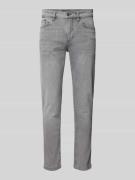 Drykorn Slim Fit Jeans im 5-Pocket-Design Modell 'WEST' in Hellgrau, G...