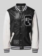 Gipsy College-Jacke mit Badges Modell 'Bluno' in Black, Größe M