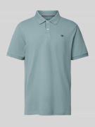 Tom Tailor Regular Fit Poloshirt mit Logo-Stitching in Hellgruen, Größ...