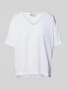 Armedangels T-Shirt mit V-Ausschnitt Modell 'DEMIKAA' in Weiss, Größe ...
