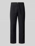 Dickies Regular Fit Stoffhose im 5-Pocket-Design Modell 'DUCK' in Blac...