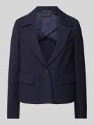 Windsor Blazer mit Pattentaschen in Marine, Größe 38