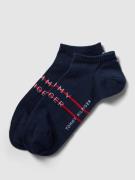 Tommy Hilfiger Sneakersocken mit Kontraststreifen in Dunkelblau, Größe...