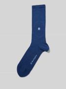 Burlington Socken mit Label-Schriftzug Modell 'Boston' in Blau, Größe ...