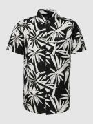 Rip Curl Freizeithemd mit floralem Allover-Muster in Black, Größe M