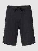 BOSS Green Shorts mit Label-Detail in Black, Größe M