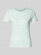 TOM TAILOR DENIM T-Shirt mit Rundhalsausschnitt in Mint, Größe S